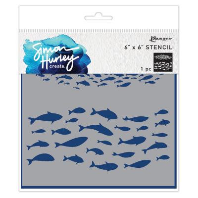 Ranger Simon Hurley Create Stencil - Fish Frenzy