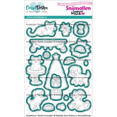 CarlijnDesign Dies - Kerst Vriendjes