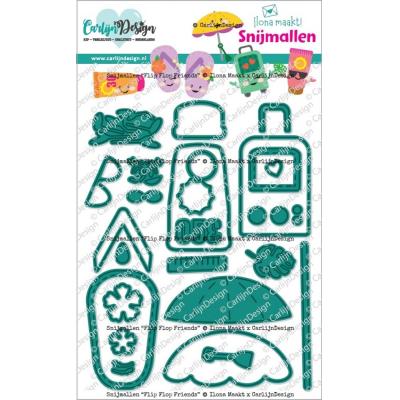 CarlijnDesign Dies - Flip Flop Friends