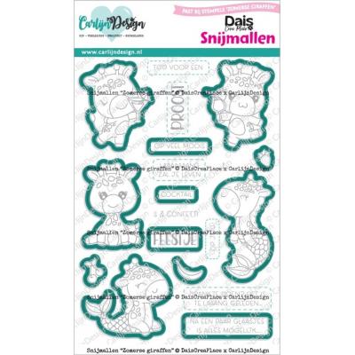 CarlijnDesign Dies - Zomerse Giraffen