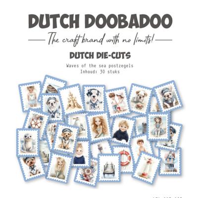 Dutch Doobadoo Waves Of The Sea Die-Cuts - Postzegels