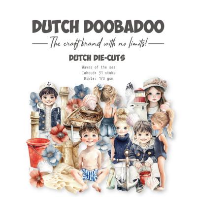 Dutch Doobadoo Die-Cuts - Waves Of The Sea