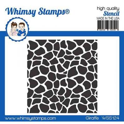 Whimsy Stamps Stencil - Giraffe