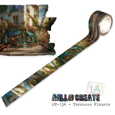 Aall and Create Layer-It-Up Washi Tape - Terrasse Fleurie