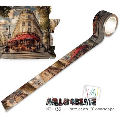 Aall and Create Layer-It-Up Washi Tape - Parisian Bloomscape