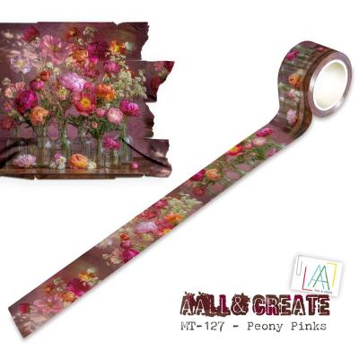 Aall and Create Layer-It-Up Washi Tape - Peony Pinks