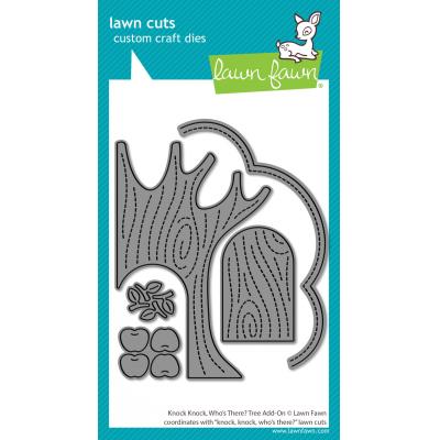Lawn Fawn Lawn Cuts - Knock Knock, Who's There? Tree Add-On