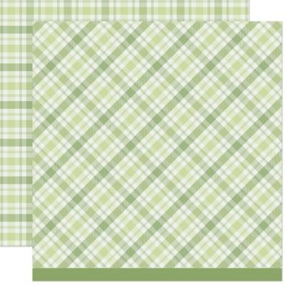 Lawn Fawn Designpapier - Green Tea