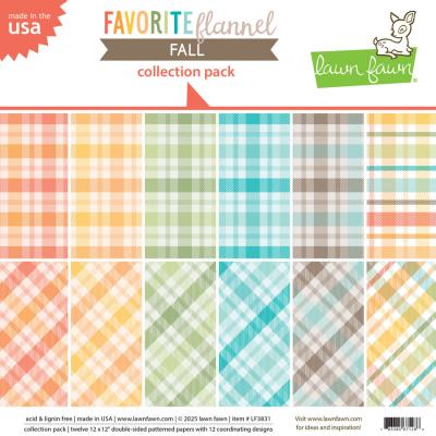 Lawn Fawn Flannel Fall - Collection Pack