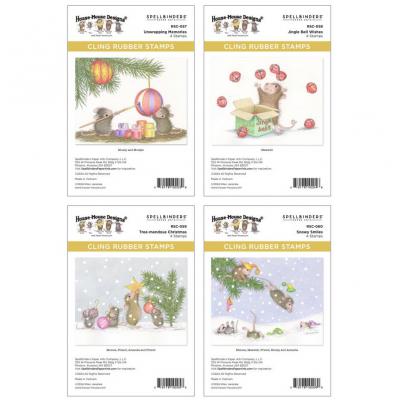Spellbinders Tree-Mendous Christmas Stempel - Collector Bundle