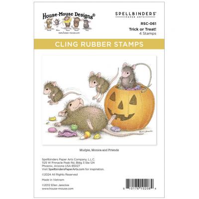 Spellbinders Tree-Mendous Christmas Stempel - Trick Or Treat!