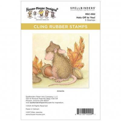 Spellbinders Tree-Mendous Christmas Stempel - Hats Off To You!