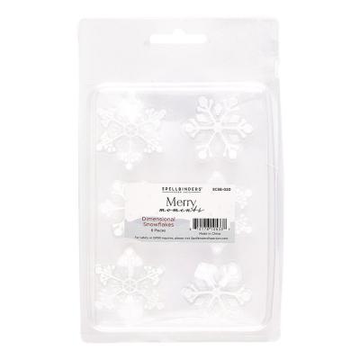 Spellbinders Merry Moments Sticker - Dimensional Snowflakes