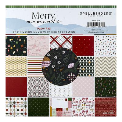 Spellbinders Merry Moments - Paper Pad
