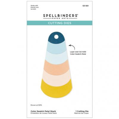 Spellbinders Cutting Dies - Color Swatch Petal Stack