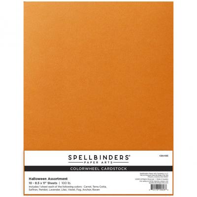 Spellbinders Assortment ColorWheel Cardstock - Halloween