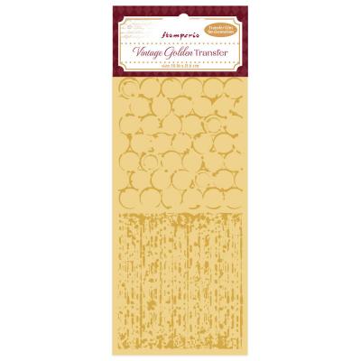 Stamperia Vintage Golden Transfer - Backgrounds
