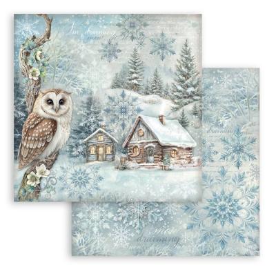 Stamperia The Owl's House - Cottage