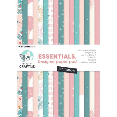 StudioLight Paper Pad - Let it Snow