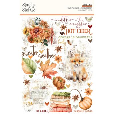 Simple Stories Simple Vintage Autumn Breeze - Rub Ons