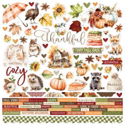 Simple Stories Simple Vintage Autumn Breeze - Cardstock Stickers