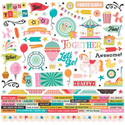 Simple Stories Fun Times - Cardstock Stickers