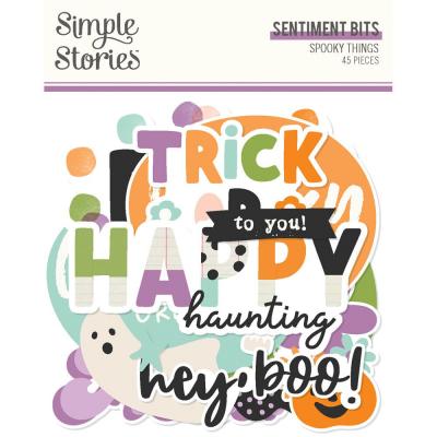 Simple Stories Spooky Things - Sentiment Bits