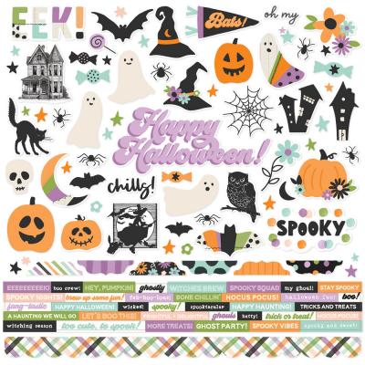 Simple Stories Spooky Things - Cardstock Stickers