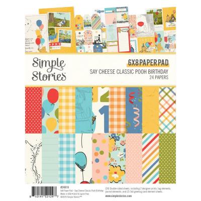 Simple Stories Say Cheese Classic Pooh Birthday - Paper Pad