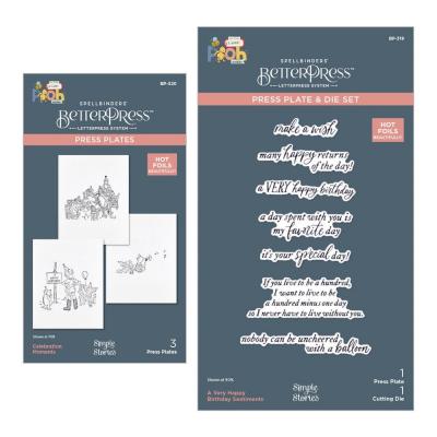 Spellbinders Say Cheese Classic Pooh Birthday
