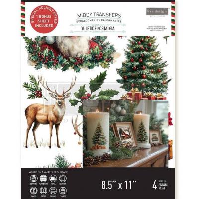 Prima Marketing Re-Design Middy Transfers - Yuletide Nostalgia