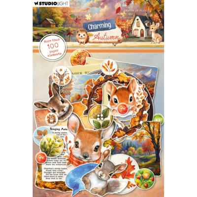 StudioLight Charming Autumn Paper Elements - Images & Animal Heads