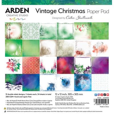 Arden Creative Studio Vintage Christmas - Paper Pad