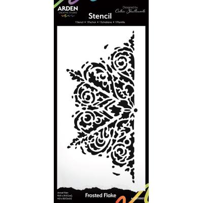 Arden Creative Studio Vintage Christmas Stencil - Frosted Flake