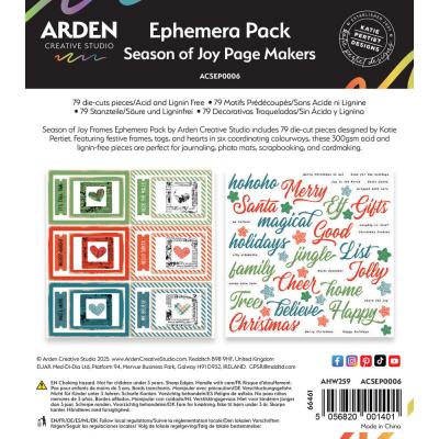 Arden Creative Studio Season Of Joy - Page Makers Ephemera Pack