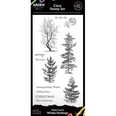 Arden Creative Studio Season Of Joy Stempel - Winter Etchings