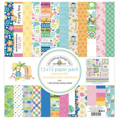 Doodlebug Summer Fun Paper Pad - Paper Pack