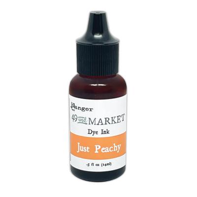 Ranger 49 & Market Dye Ink Re-Inkers - Just Peachy