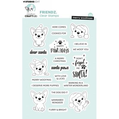 StudioLight Creative Craftlab Stempel - Merry Woofmass