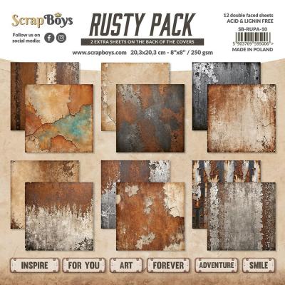 ScrapBoys Rusty Pack - Paper Pad