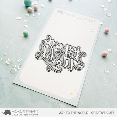 Mama Elephant Creative Cuts - Joy to the World