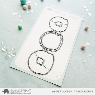 Mama Elephant Creative Cuts - Winter Globes