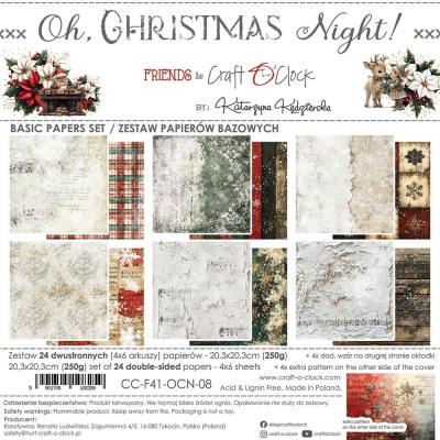 Craft O'Clock Oh, Christmas Night! - Basic Papers Set