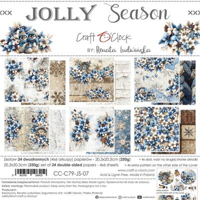 Craft O'Clock Jolly Season - Paper Set