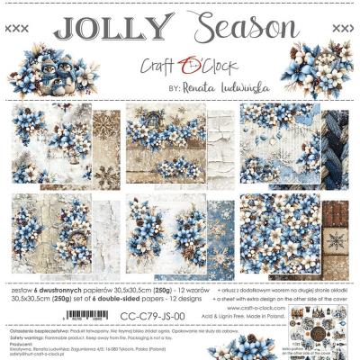 Craft O'Clock Jolly Season - Paper Set