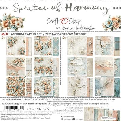 Craft O'Clock Sprites of Harmony - Medum Papers Set