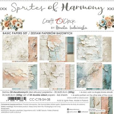 Craft O'Clock Sprites of Harmony - Basic Papers Set