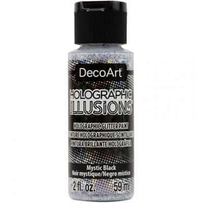 Deco Art Holographic Illusions - Mystic Black