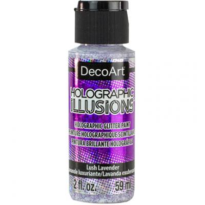 Deco Art Holographic Illusions - Lush Lavender