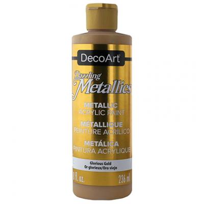 DecoArt Dazzling Metallics - Glorious Gold